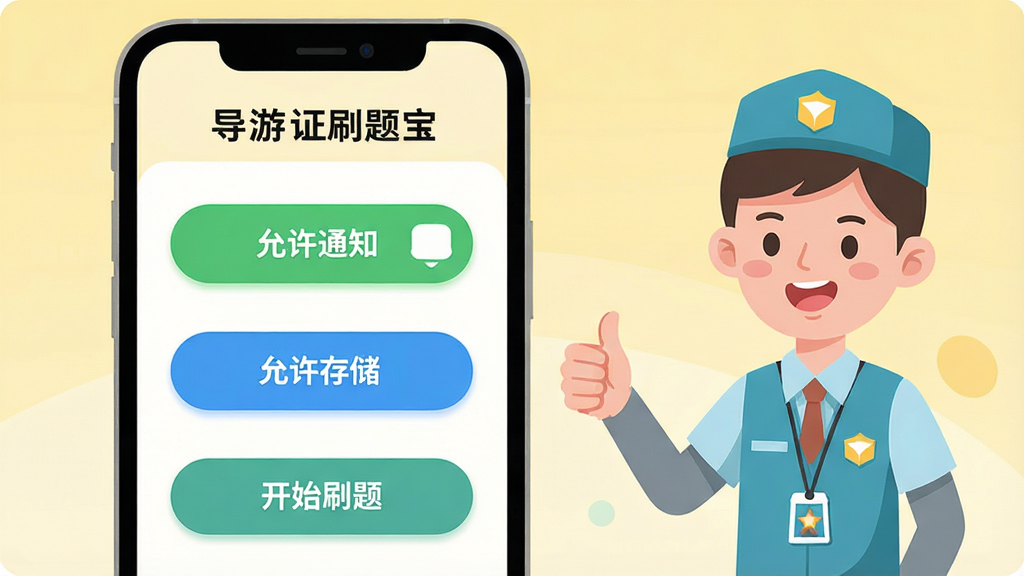 һ�ŵ���֤ˢ�ⱦ���ֲ������������AI����ͼ����������Ϊ�ֻ���Ļ����ʾ�ֲ������ָ��������������֪ͨ���������洢������ʼˢ�⡱������ť�������У���Ļ�Ա���һ����ͨ�������������Ĵָ������Ϊ�ֻ�����ƫ�󣬿�ͨ�������Ҳ࣬���Ϊ��ƽ���廭�磬ϸ���ϰ�ť��Բ�Ǻ͸���ɫ������Ϊǳ��ɫ���䣬���ʸ���ɾ��޶���Ԫ�أ�ͼ�����ֱ�ע������֤ˢ�ⱦ��