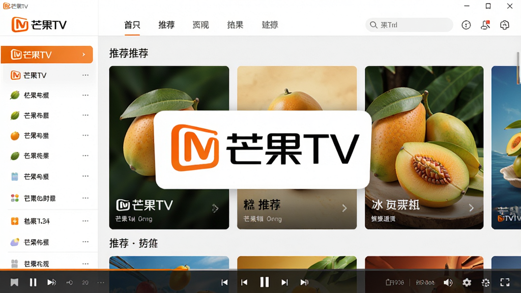 һ��չʾâ��TV���Կͻ���������ĸ���Ԥ��ͼ������������â��TV��־�Եĳ�ɫͼ����