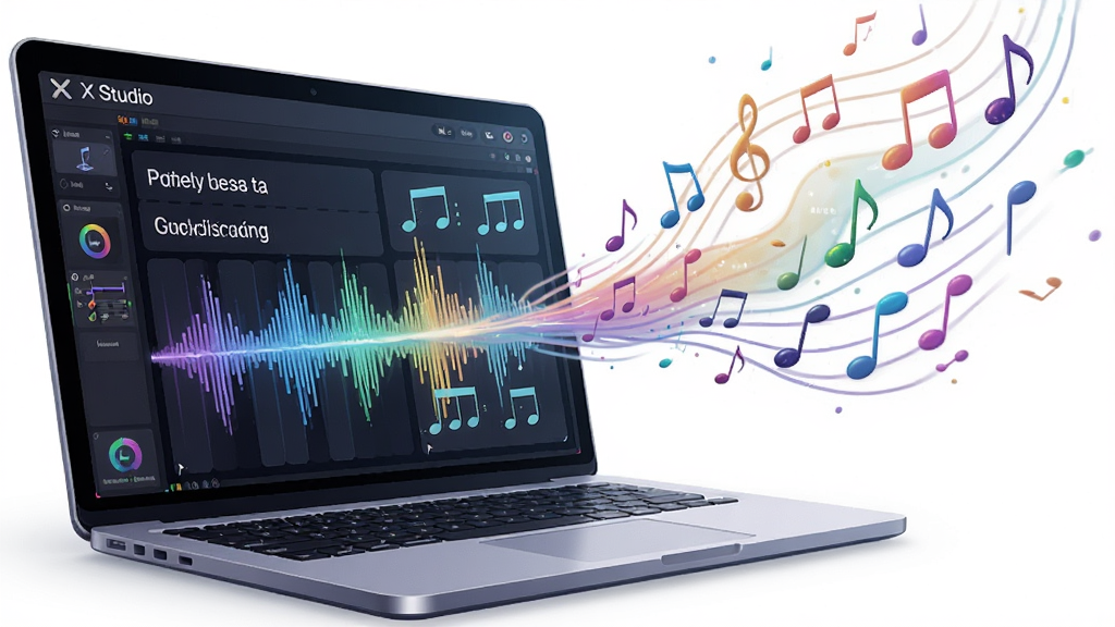 һ��AI���ܸ����ϳɵĸ���廭����������Ϊһ̨�ʼǱ����ԣ���Ļ��X Studio�������ڽ���ʺ�����ת��Ϊ�������Σ���������Ļ�����ʶ�����Ϊ��ʰ�쵵�����Ʈɢ�ڿ��У�����Ϊ�Խ��߹�ͼ�����Ϊ�ִ��Ƽ��廭��ϸ�ڰ�����X Studio���������������š��������������ʸ��壬�ɾ����޶���Ԫ��