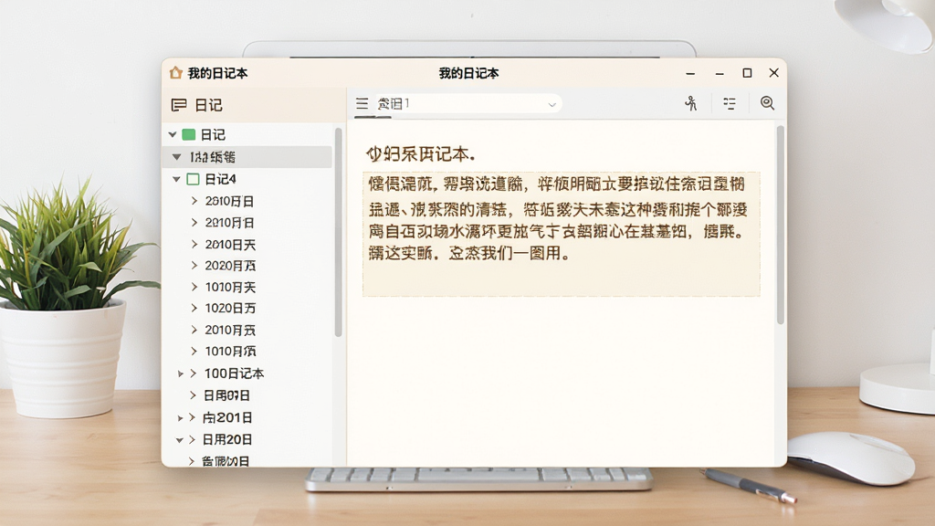 һ�ż�����������������ͼ�����������Ǵ�״̬�ġ��ҵ��ռǱ��������ڣ����Ϊ���������е��ռ�Ŀ¼�����Ҳ�Ϊ���ı༭������ʾ��һ����ܰ�����ּ�¼�����ڲ���ǳɫ���⣬����Ϊ�ɾ��������ֽ��������������Ȼ���ʺ���Ϊ��������վ��Ԥ��ͼ�������������޶���Ԫ��
