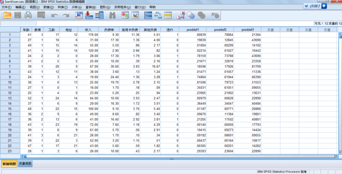 SPSS 数据分析 案例教程