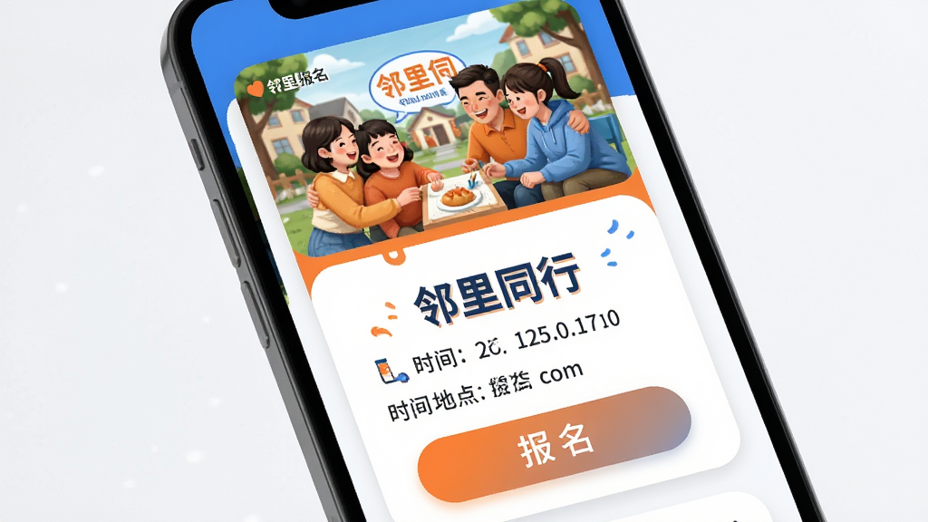 ��������Ϊ�ֻ���Ļչʾ�����ҳ�棬���������ͼ�����⡰����ͬ�С���ʱ��ص�ͱ�����ť������Ϊ��Ƭʽ��ƣ��Ϸ���ͼ�·���Ϣ�����������죬ɫ���Գ�ɫ����ɫ���䣻ϸ���ϱ�����ťΪԲ�Ǿ��Σ����ʸ��壬�ɾ�����