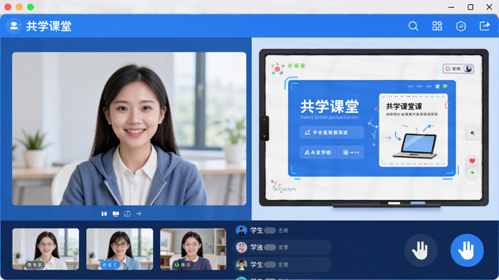 ���߿��û������棬����չʾ����ѧ���á��������ڣ����Ϊ��ʦ��Ƶ���棬�Ҳ�Ϊ���Ӱװ���μ����ײ���ѧ���б��;���ͼ�꣬���Ϊ��ƽ���Ƽ�����ϸ�����������ʸ��壬�ɾ��޶���Ԫ��