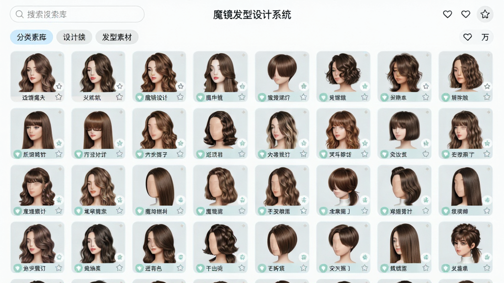 ħ���������ϵͳ�����زĿ���棬����Ϊ����״���еķ�������ͼ�����ֲ��ö����������ӷ����ǩ���в�Ϊ����ͼ�����Ű��������򣬷��Ϊ����ǳɫϵ��ϸ�ڰ����������Ʊ�ǩ���ղ�ͼ�ꡢɸѡ��ť�������г�������