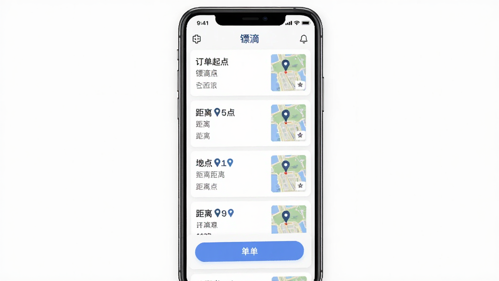 ����Ϊ�ڵ�˾���˶����������棬����Ϊ�ֻ���Ļ����չʾ���Ű�Ϊ�б�ʽ������Ƭ�������У����Ϊ��������ƽ�磬ϸ�ڰ�����������յ㡢�����ע��������ť���ͼ����ͼ�����������ɾ��޶���Ԫ�أ����������ֱ�ע