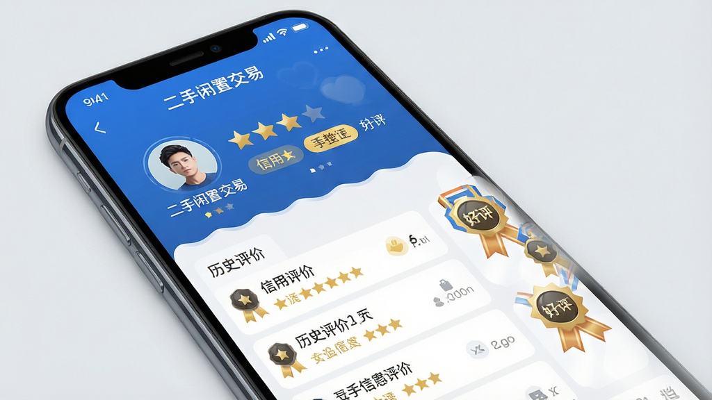 һ��AI���ɵ�ͼƬ��չʾ�������ý���APP����������ҳ�档�����������ֻ���Ļ��ʾ�û�������ҳ�����������Ǽ�����ʷ�����б��ͽ���ѫ�¡�����Ϊ�������ķ�񣬱���Ϊǳ��ɫ���Ű���ͻ�����÷����ͺ�����ǩ�����Ϊ�ִ������Լ��ɫ������ɫ�ͽ�ɫΪ����ϸ�ڰ������������ý��ס����û�ͷ����������顣���ʸ��壬�ɾ������