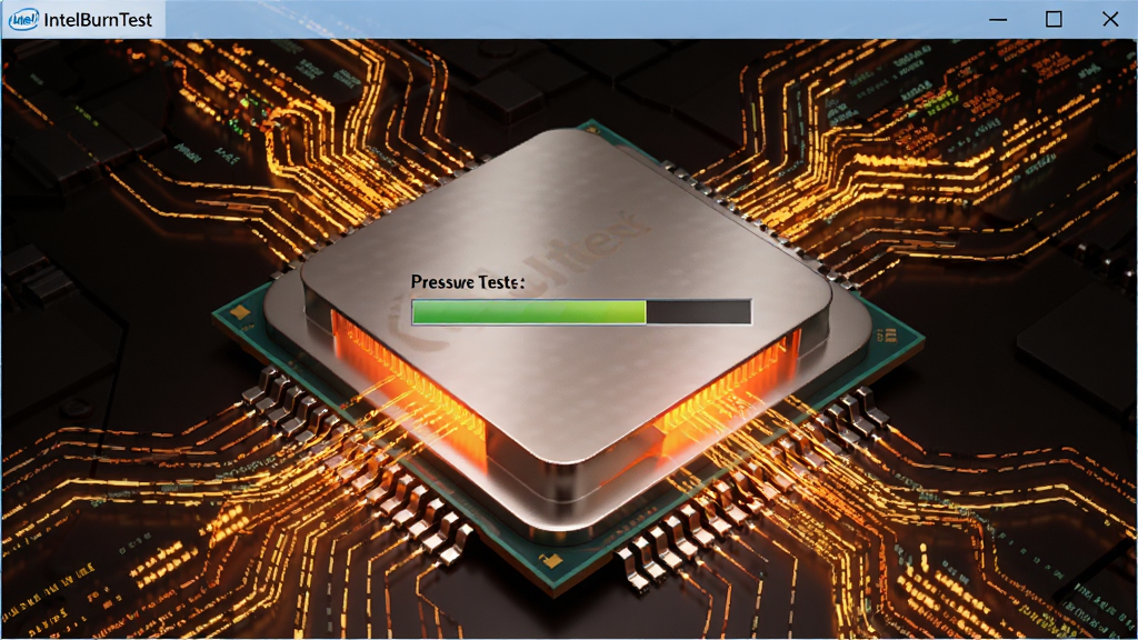 IntelBurnTest ���������еĻ��棬������оƬ������ɫ��â����Χ���ƶ���������������������ʾѹ�����Խ�����������Ԫ�ذ�����IntelBurnTest��������������оƬΪ���ģ����ƫ��Ƽ��������ݿ��ӻ���ϸ�����������ʸɾ����޶���Ԫ��
