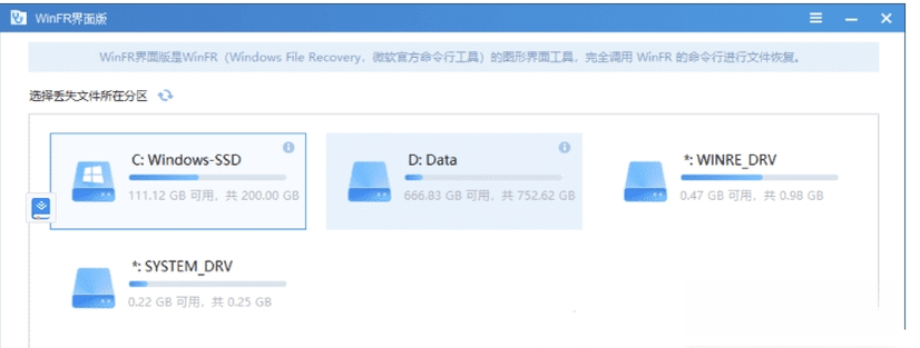 Windows�ļ��ָ�(WinFR)��ͼ