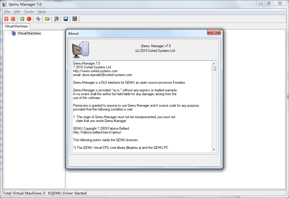 QEMU Manager(QEMU虚拟机管理工具)截图