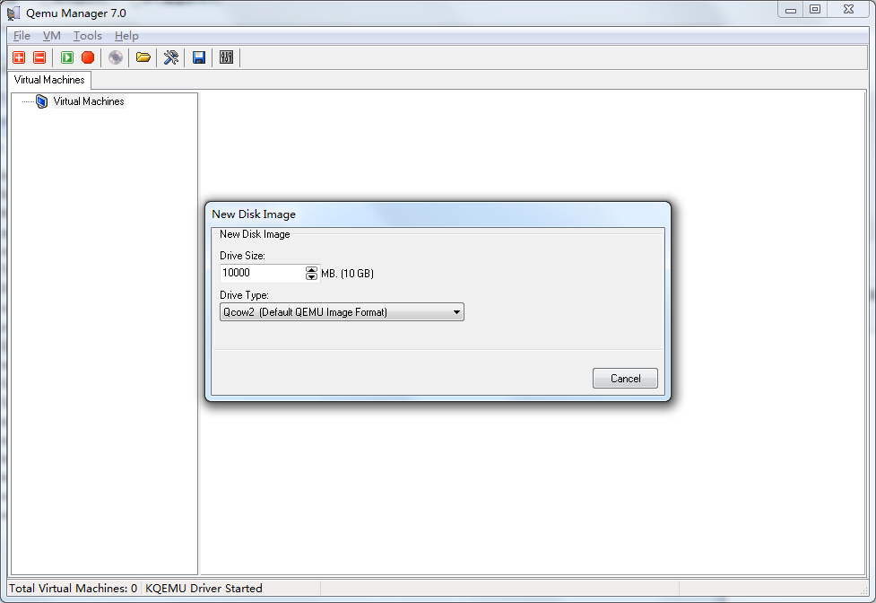 QEMU Manager(QEMU虚拟机管理工具)截图