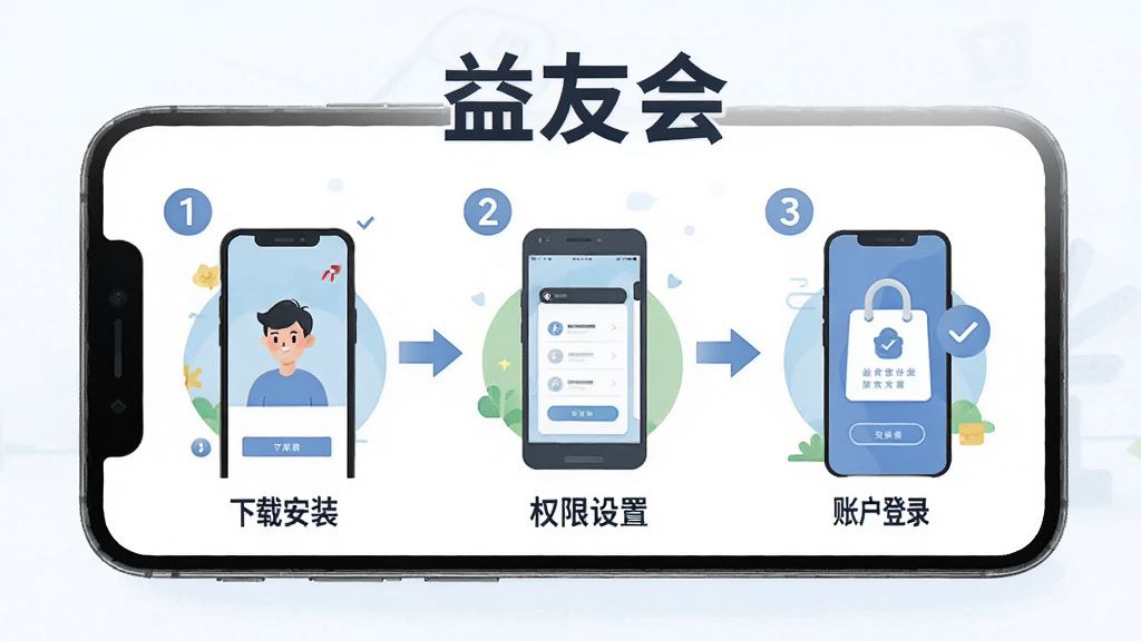���ѻ���������ҳ�棬�ֻ���Ļչʾ�ֲ�����ͼʾ���������ذ�װ��Ȩ�����ú��˻���¼�������裬�����С����ѻᡱ���֣����Ϊ��ƽ���廭�磬ϸ����ʹ��������źͼ�ͷ�����������������޶���Ԫ��