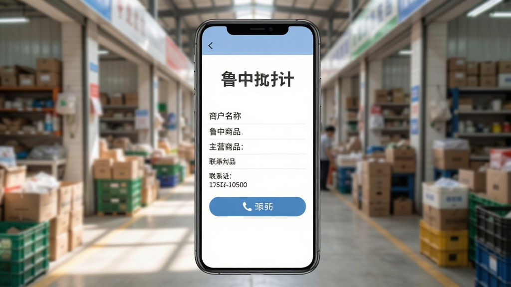 ³�����������̻�����ҳ�棬�ֻ���Ļ����ʾ�̻����ơ���Ӫ��Ʒ����ϵ�绰��ť�������������г�ͨ������Ȼ���ߣ����дʵ�����ʸ��壬����ɾ�����