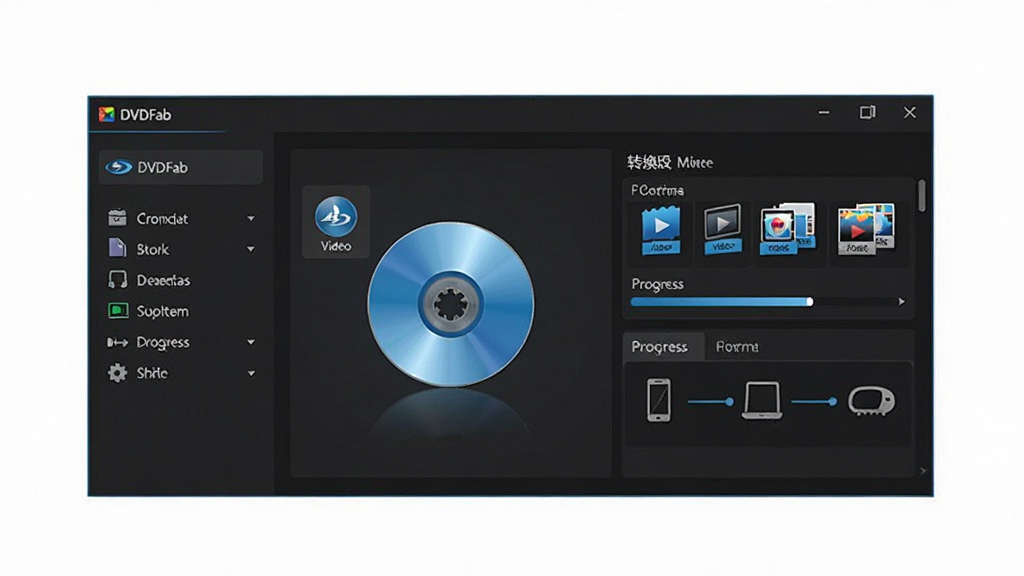 DVDFab ����������ȫ��չʾ������Ϊ������Ļ������������ڣ��������Ϊ���ܵ��������Ҳ�Ϊ���̶�ȡ��ת�����������Ű��������򣬷��Ϊ�ִ��Ƽ�����ɫ���⣬ϸ�ڰ����������ͼ�ꡢ��Ƶ��ʽͼ�ꡢ���������豸���ӱ�ʶ�����ʸ��� 1080P���ɾ��޶���Ԫ��