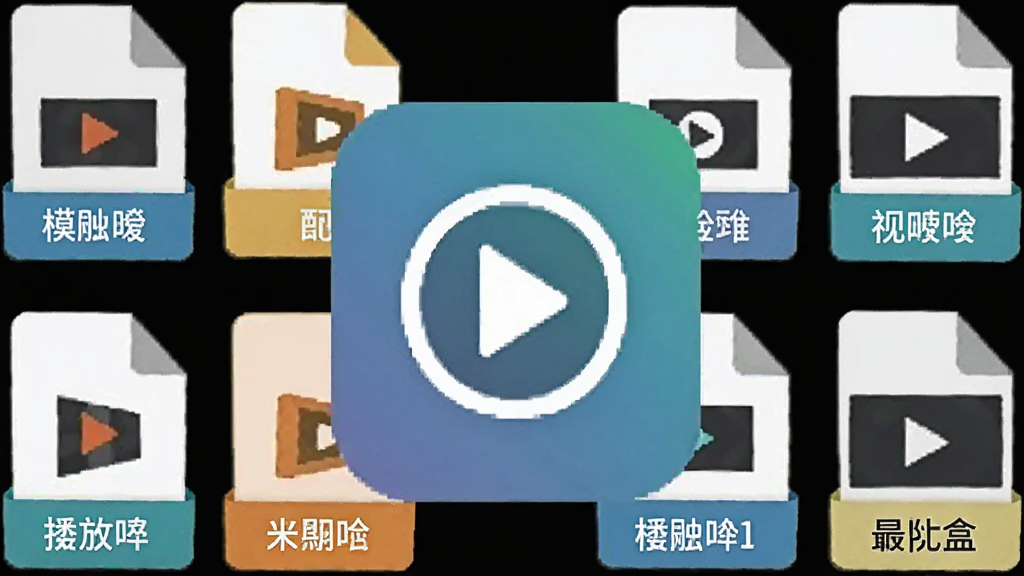 һ��չʾ�׿�Ӱ���в��Ŷ�����Ƶ��ʽ��ʾ��ͼ������������ͼ��������Ƶ�ļ���ʽͼ�겢�У�����Ϊ�������У��Ű���У����Ϊ��ƽ����ƣ�ϸ�ڰ������Ű�ť���ʽ��ǩ�������������ɾ����޶���Ԫ��