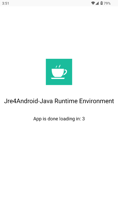 Java Runtime Environment ���н��� ��׿��