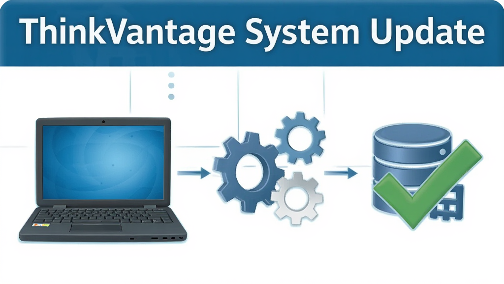 һ����Ϣͼ���ͼƬ��չʾ ThinkVantage System Update �Զ�ɨ��Ӳ�������̣��������бʼǱ����ԡ����֡����ݿ�ͼ�����ɫ�Թ�������д�� 