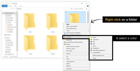Folder Colorizer(�ļ�����ɫ�޸���)��ͼ