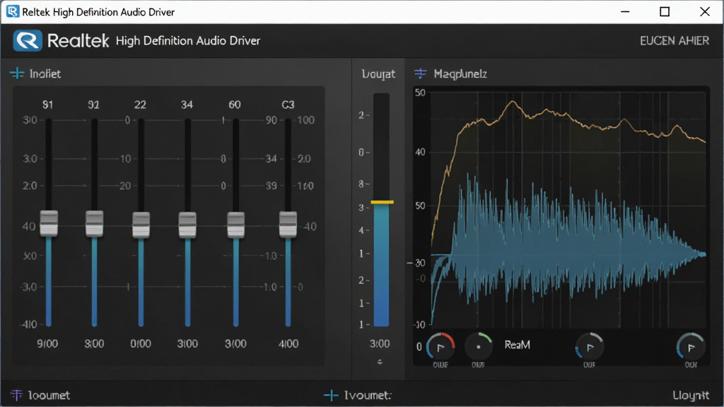 һ�� Realtek High Definition Audio Driver ��Ƶ��������������Ч���ڳ����ĺϳ�ͼ������Ϊ�������������Ͳ���ͼ���������ҷ������Ű�����������ˬרҵ��ϸ�ڰ���Ƶ�λ��顢�������������������֣������������ɾ����޶���Ԫ��