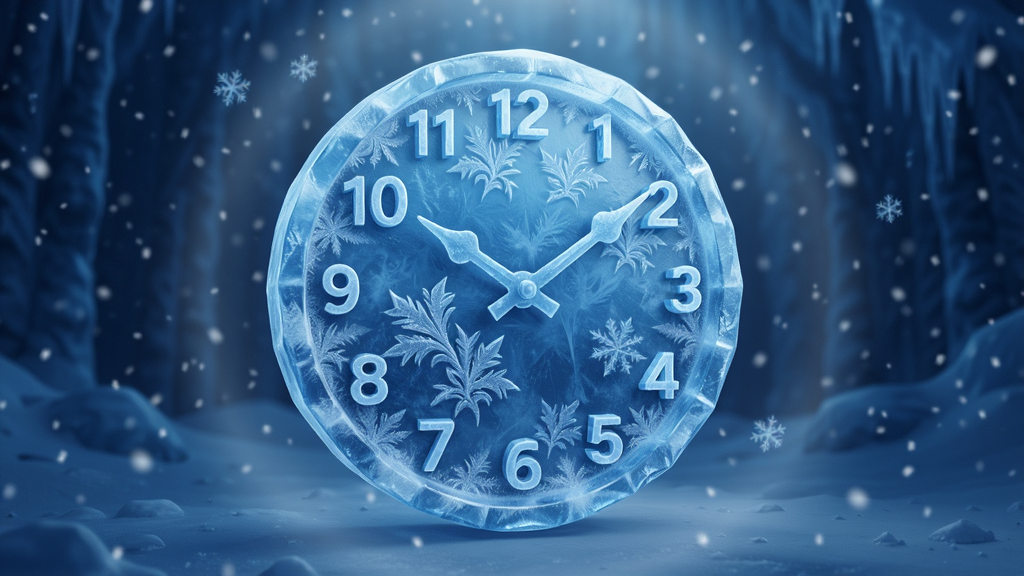 Ice Clock 3D ��������������չʾ������������һ������ɫ�������ɵ�����ʱ�ӣ�ʱ�ӱ�����ϸ���˪�����������̶ֿ������ɼ�������������ɫ�ı�ѩ���磬��Ʈ���ѩ������͵Ĺ��Σ�������Ϊдʵ3D��Ⱦ����ɫ�����߷ֱ��ʣ�ϸ�ڷḻ������ɾ��޶���Ԫ�أ��ʺ���Ϊ��������վ��Ԥ��ͼʹ��