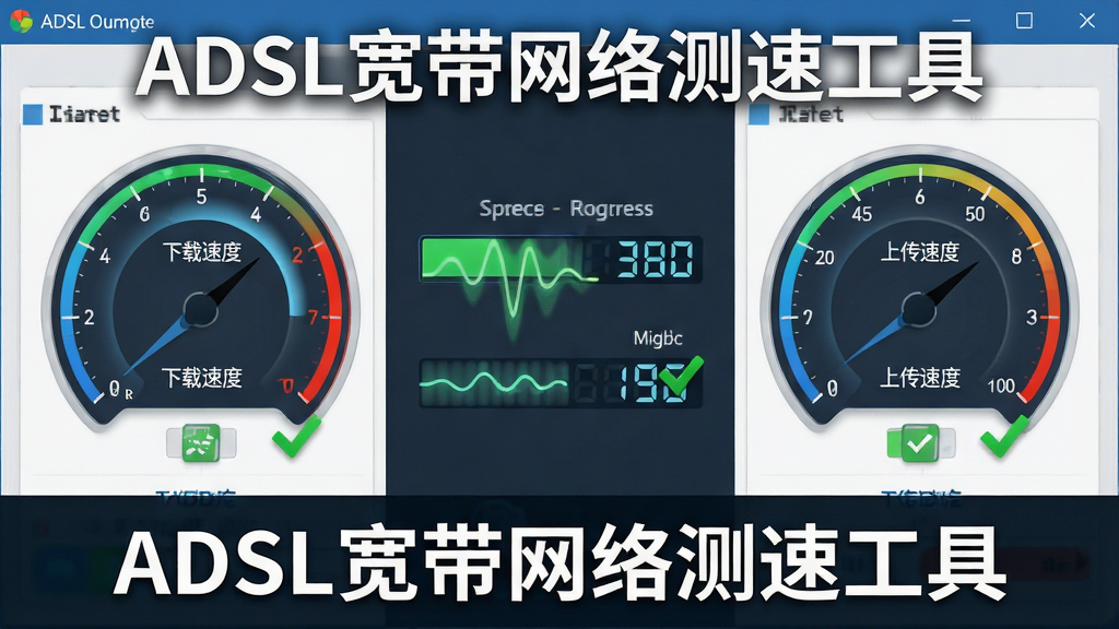 һ��չʾADSL����������ٹ��߾�׼���������ͼƬ������Ϊ�����������������еĲ��ٽ�������ʵʱ�ٶ���ֵ�������ϲ������ҷ��������Ϊ�����ٶ��Ǳ����Ҳ�Ϊ�ϴ��ٶ��Ǳ����Ű���Գƣ����Ϊ��ƽ���Ƽ��磬ϸ�ڰ�����̬���ơ���������Ч������ɫ�Թ�ͼ�꣬���ʸ��壬�ɾ��޶���Ԫ�أ������б�ע���֡�ADSL����������ٹ��ߡ���