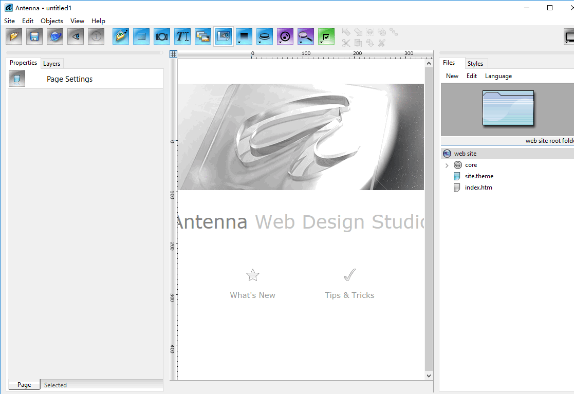 Antenna Web Design Studio��ͼ