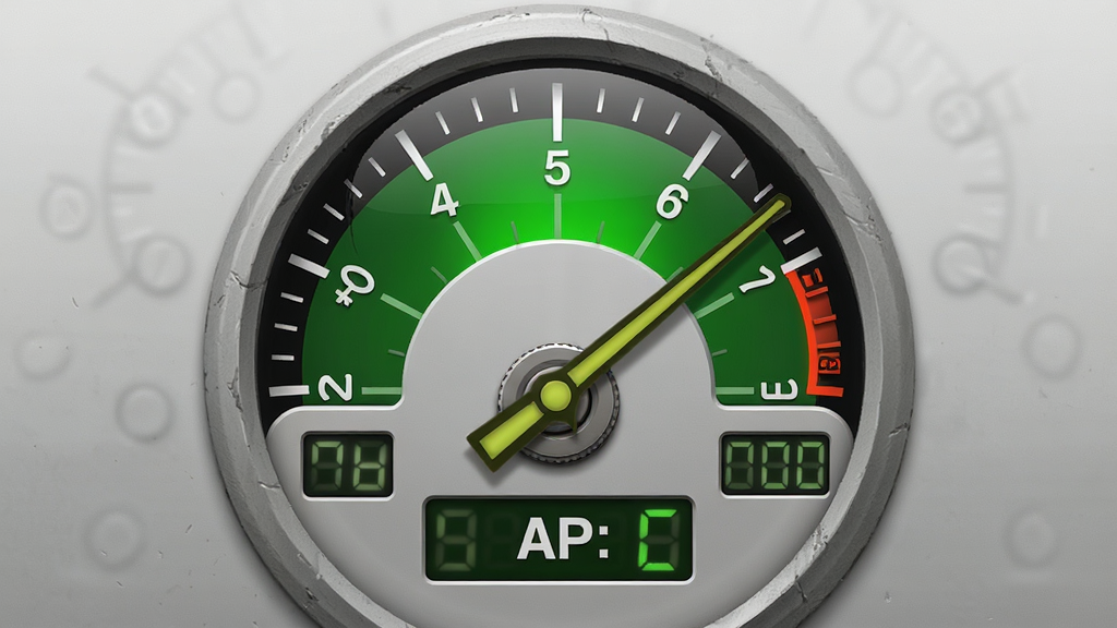 һ��AP Guitar Tunerָ��ʽ������дͼ���������������������ģ��ָ����̣�����Ϊ���зŴ��Ű�ͻ��ָ������ɫ׼���������Ϊ���ﻯ�Ǳ��磬ϸ�ڰ���ָ�롢�̶��ߡ���ɫ����������ʾ�����ʸ��壬�ɾ����޶���Ԫ��