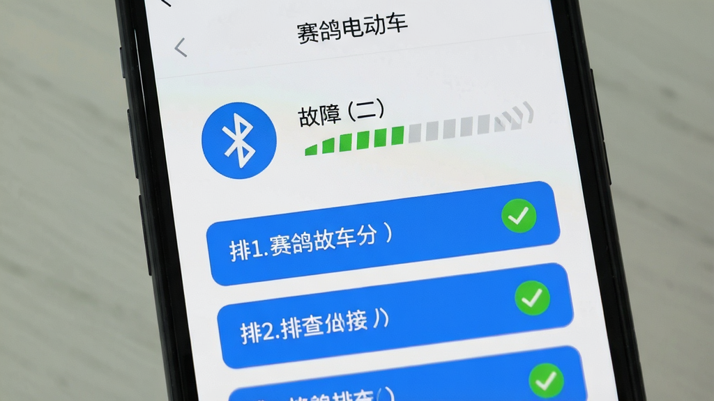 �ֻ���Ļ��ʾ������綯����App���ӹ����Ų���棬������������ͼ�ꡢ�ź�ǿ��ָʾ����ֲ����Ų��б�������Ϊǳɫ��Լ��񣬴�����ɫ��ʾ������ɫ�Թ�ͼ�ꡣ���Ϊ�����ĵ�����棬�Ű����������ʸɾ����޶���Ԫ�ء�