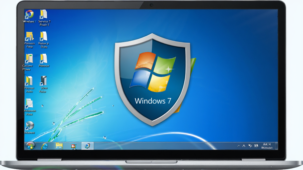 Windows 7 Service Pack 1 �ٷ�����������ͼ������Ϊһ̨��ɫ�ʼǱ�������Ļ��ʾWindows 7������ɫ���汳������Ļ��������һ������Windows�ձ�Ķ����β���ͼ�꣬����Ϊ���й�ͼ���Ű�ɾ����࣬���Ϊ�Ƽ�����дʵ�磬ϸ������Ļ�߿�����΢���⡢����ͼ���������롢������͸������Ч�����ԣ�����Ϊ4K���塢����ɾ����޶���Ԫ��
