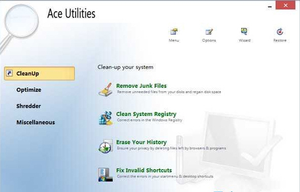 Ace Utilities(ϵͳ�Ż���������)��ͼ