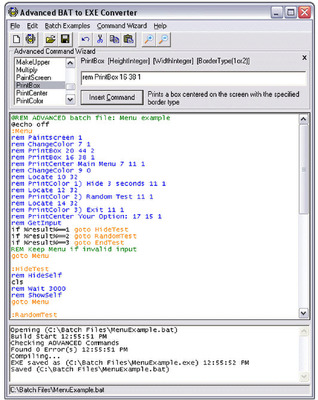 Advanced BAT to EXE Converter(������ת��ִ�г���)��ͼ0