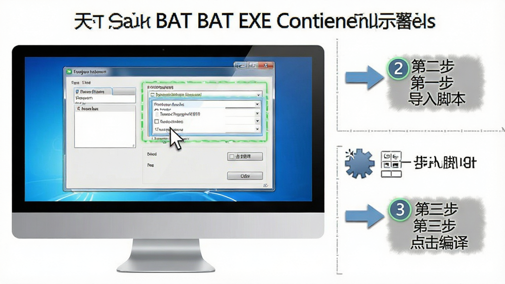 Advanced BAT to EXE Converter ������������ʾ��ͼ�������ǵ�����Ļ��ʾ�������ô��ڣ�����Ϊ�ֲ���ͼƴ�ӣ��Ű��б�ע����һ�� ����ű������ڶ��� ����ͼ�ꡱ�������� ������롱�����Ϊ�̳�ָ���磬ϸ�ڰ������ָ�롢��������������ţ����ʸ��壬����ɾ����޶���Ԫ��