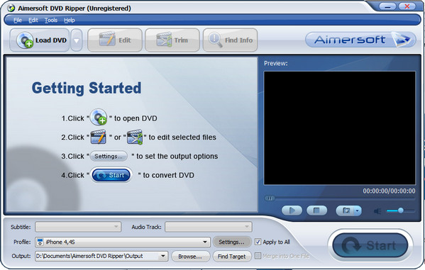 Aimersoft DVD Ripper截图