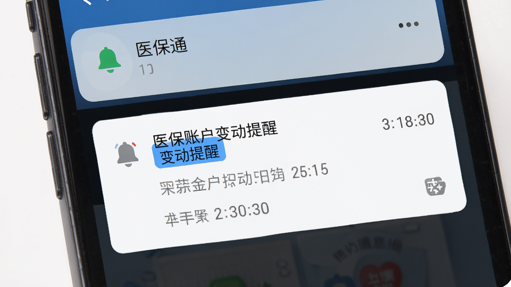 ����Ϊҽ��ͨӦ����Ϣ���ѽ��棬����Ϊ�ֻ�֪ͨ����ʽ����ʾҽ���˻��䶯���ѿ�Ƭ���Ű�Ϊ�����б������Ϊ������֪ͨ��ƣ�ϸ�ڰ�������ͼ�ꡢ��ɫ���ѱ�ǩ��ʱ��������ʸ��壬�ɾ����޶���Ԫ��