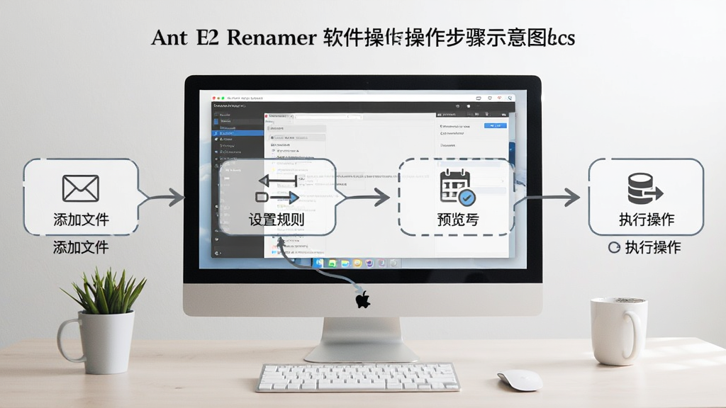 Ant Renamer ������������ʾ��ͼ������Ϊ������Ļ��ʾ�������棬�ֲ����ע�����ļ������ù���Ԥ����ִ�в���������Ϊ����ͼ��񣬼�����ˣ��ִ��칫��񣬻����������޶���Ԫ��