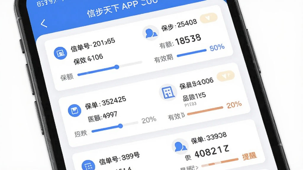 �Ų�����APP�����������棬�ֻ���Ļ��ʾ���ű�����Ƭ�б���ÿ�ſ�Ƭ���������š������Ч�ڵ���Ϣ�����������ɫ���ɫ���䣬�������룬��������Լ��ϸ�ڰ���ͼ�ꡢ�����������ѱ�ǩ�������������ɾ��޶���Ԫ��