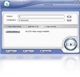 arc dvd copy �������� ������ͼ