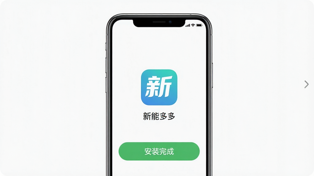 һ��չʾ���ܶ��APP���ֻ��ϰ�װ��ɵ���ʾ�����ͼ�������������ֻ���Ļ����Ļ��ʾ����װ��ɡ���ť�͡����ܶ�ࡱͼ�꣬����Ϊ���İ�ɫ�����ɾ����䣬�����������޶���Ԫ��