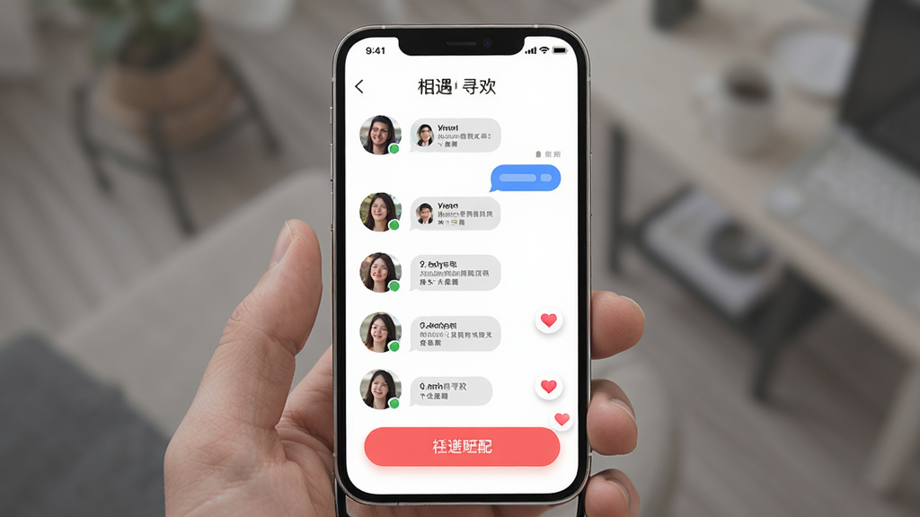 ����Ѱ�� �罻Ӧ�������� չʾ�û�ͷ���б���ƥ�䰴ť ����Ϊ�ֻ���Ļ ���־��� �Ű��� ��������ִ� ϸ�ڰ��������������Ķ�ͼ�� ���ʸ��� �ɾ� �޶���Ԫ��