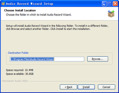 Audio Record Wizard(��Ƶ¼�ƾ���)��ͼ0