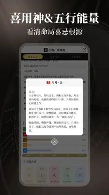在雪八字排盘截图3