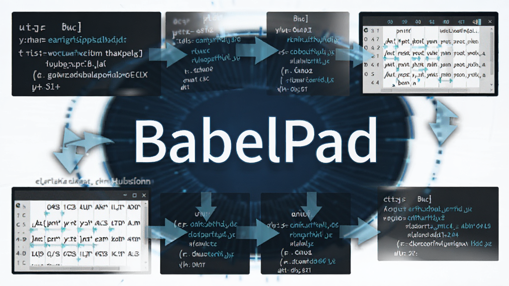 BabelPad ��������չʾͼ���������������� 