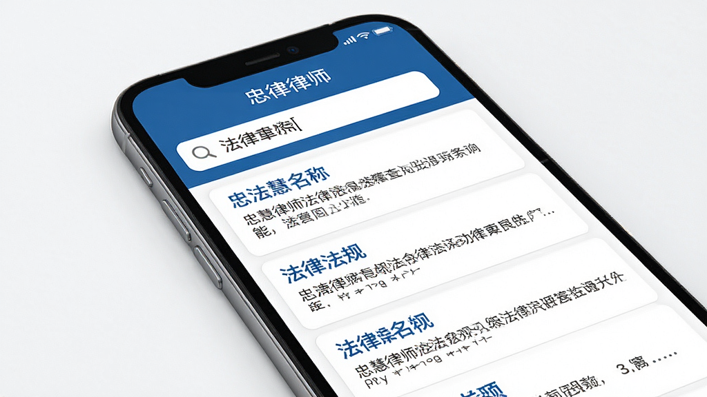 �һ���ʦ���ɷ����ѯ���ܽ��棬����չʾһ���ֻ���Ļ����Ļ���Ƿ������ļ���ҳ�棬����������ʾ�ؼ��ʣ��·������Ŷ������ɷ�����Ŀ��ÿ�������������ƺ�����ժҪ��ҳ����ɫ�԰�ɫ����ɫΪ�����������������ֹ���������Լ���񣬸��廭�ʣ�����ɾ����޶���Ԫ��