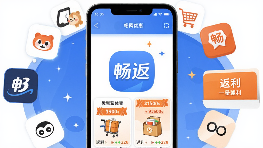 ����ȫ���ŻݾۺϹ��ܽ��棬�ֻ���Ļչʾ�������ƽ̨ͼ�껷���ڳ���Logo��Χ����Ʒ��Ƭ�ϱ�ע�Ż�ȯ���ͷ���������������ñ�ƽ�廭�����ɫ�ͳ�ɫΪ��ɫ��������������ϸ�ڷḻ�����廭�ʣ��ɾ��޶���Ԫ��