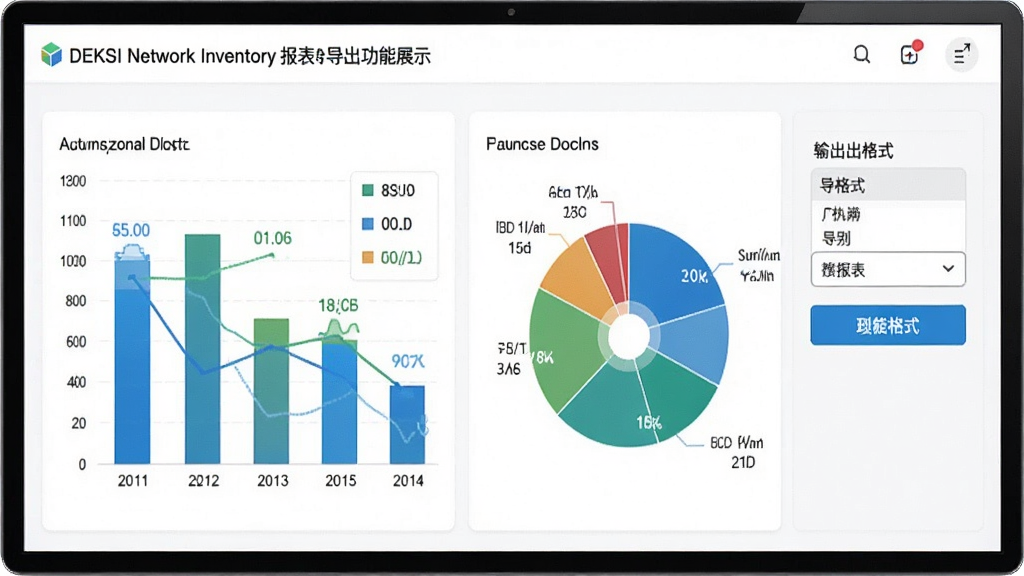 DEKSI Network Inventory ������������չʾ����Ļ����ʾ��״ͼ���ͼͳ���ʲ��ֲ����Ա��е�����ʽѡ��ť�����������ˬ�����ݿ��ӻ�Ч��ͻ�������廭�ʣ�������Ԫ��