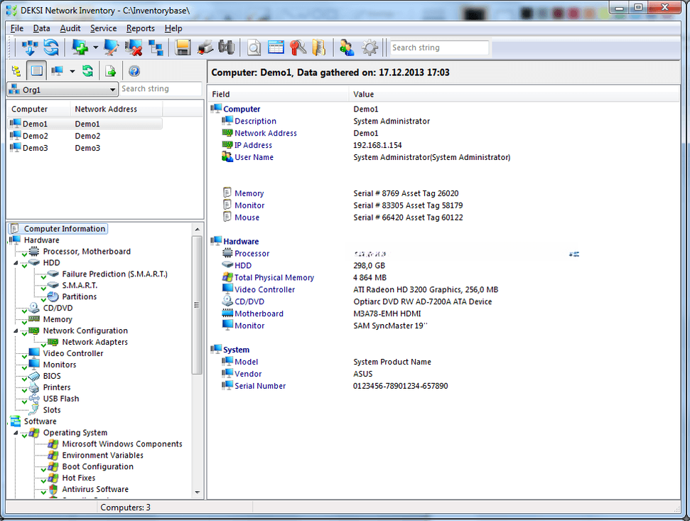 DEKSI�����ʲ���㹤��(DEKSI Network Inventory)��ͼ