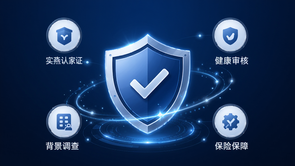 ����ܼҰ�ȫ��֤�뱣�ձ��Ͻ��棬��������չʾһ������ͼ�꣬�������й�ѡ��ǣ�������Χ����ʵ����֤��������ˡ��������顢���ձ����ĸ�Сͼ�꣬����Ϊ����ɫ���䣬���Ϊ��ȫ�Ƽ��У�ϸ�ڰ������ƹ�Ч�ͻ������������ʸ��壬�ɾ����޶���Ԫ��