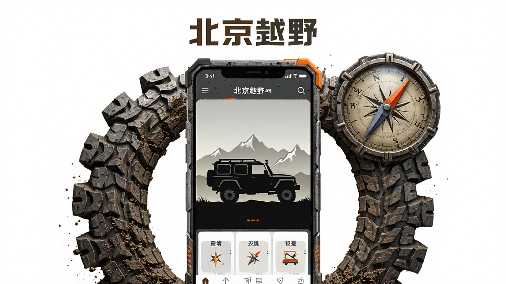 ����Ϊһ�������ֻ���Ļ����ʾ����ԽҰAPP����ҳ���棬��Ļ�г���ԽҰ��������ɽ������������Ϊ���з����ֻ����ֻ���Χ����ԽҰ��̥������ָ����Ԫ�أ��Ű�������½ṹ�Ϸ�Ϊ����ԽҰ���ֱ�ʶ�·�Ϊ�ֻ����壬���ΪӲ��ԽҰ��ҵ�磬ϸ�ڰ��������ʸС������߿򡢳�ɫ��׺�����ʸ���1080p���ɾ��������޶���Ԫ��