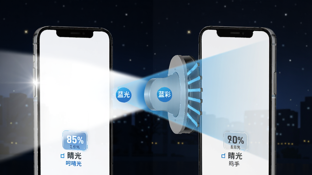 һ��չʾ���ʺǻ�����������˹��ܵ�ʾ��ͼ���������ֻ���Ļ�����Ĺ��ߣ�һ���ֱ�����װ�����أ���������ɫҹ������������Ϊ���ҶԱȣ������ߴ��ۣ��Ҳ������ͣ����Ϊ�Ƽ��в廭��ϸ����������˱�ʶ�Ͱٷֱ���ֵ�������������ɾ����޶���Ԫ��
