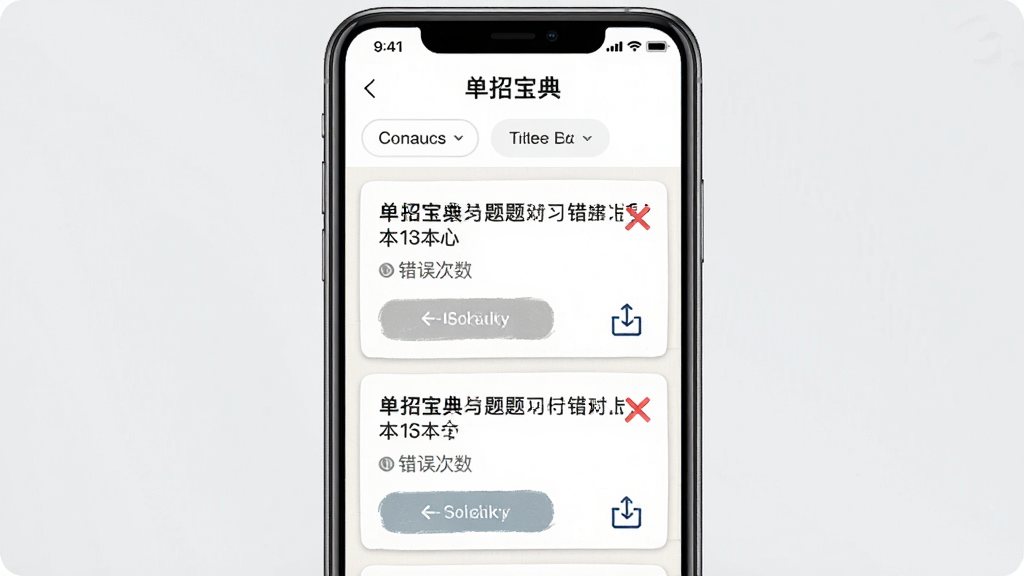�ֻ�����չʾ�����б��䡱���Ȿҳ�棬����Ϊ����Ƭ�б����Ű涥��Ϊɸѡ��м�Ϊ���⿨Ƭ��ʾ����������������Ϊѧϰ�ʼǷ磬ϸ�ڰ�����ɫ��ű�ǡ�������ť������ͼ�꣬���ʸ��壬�ɾ����޶���Ԫ��