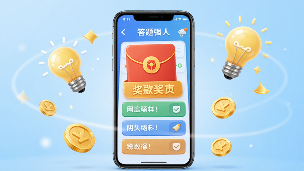 ����ǿ������������չʾ���������һ�������ֻ�����Ļ����ʾɫ�����޵Ĵ�����棬������Ŀѡ��ͺ������ͼ�꣬��Χ���ƽ�Һ�֪ʶ���ݵ�Ԫ�أ�����Ϊǳ��ɫ���䣬��������죬ϸ�����������ʸ��壬�ɾ��޶���Ԫ��